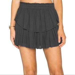 NWOT LoveShackFancy Ruffle Mini Skirt